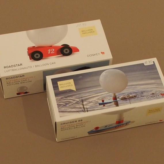 Balloon-Spielzeuge für Kinder: Auto und U-Boot