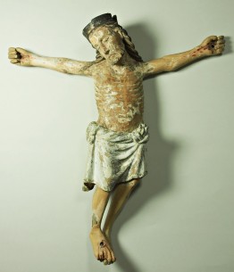 Romanische Christkönig-Figur
